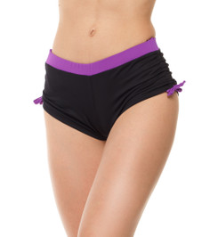 Шорты черные с фиолетовым Bielmann Star