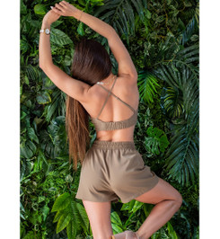 Топ коричневый Bralet I-Style