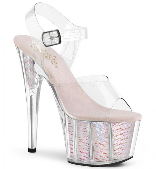 Босоножки Pleaser перламутровые ADO708G/C/OPMCGI