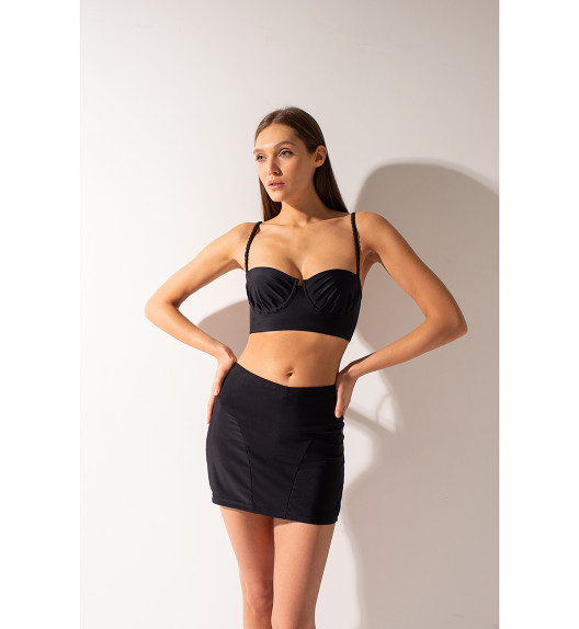 Топ черный Maldiva Shark