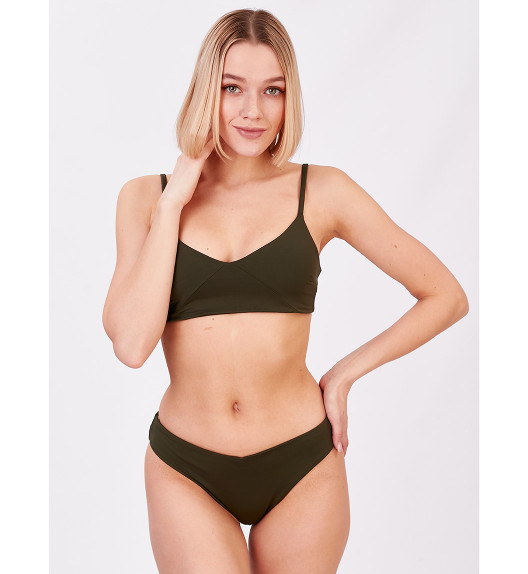 Шорты оливковые V-line