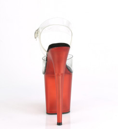 Стрипы Pleaser красные FLAM808T/C-B/R