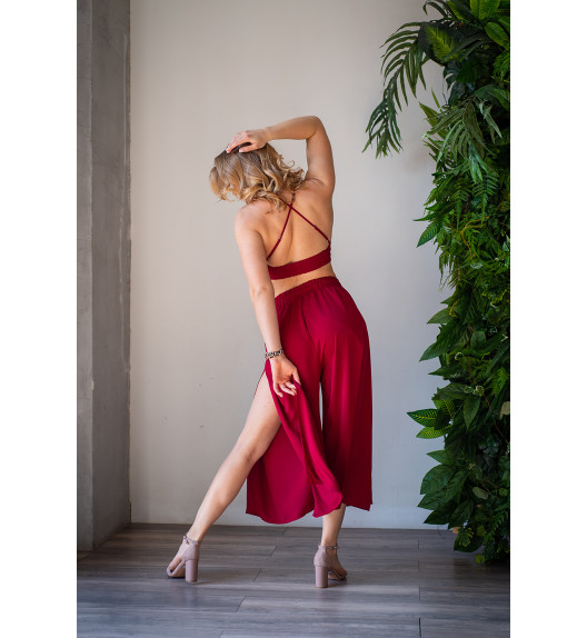 Топ бордовый Bralet I-Style