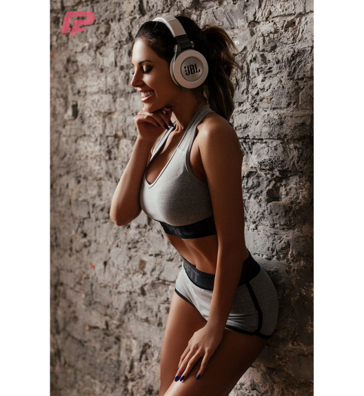 Топ серый с резинкой Premium Profit