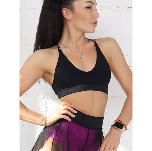 Топ черный Wonder Biflex I-Style