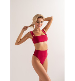 Топ бордовый Charlotte Shark