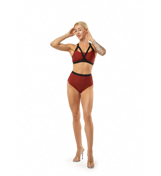 Топ бордовый Shibari Polerina