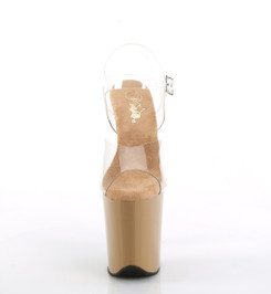 Стрипы Pleaser бежевые FLAM808/C/TF