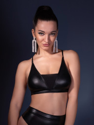 Топ кожаный Gala I-Style