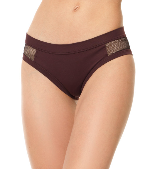 Шорты бордо Flow Mesh Star