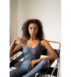 Комбинезон серый металлик Milana Shark