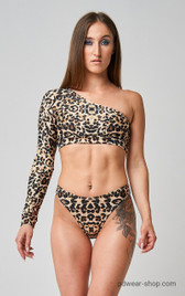 Топ леопардовый One Shark