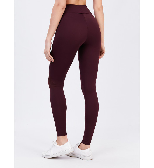 Леггинсы бордо Basic