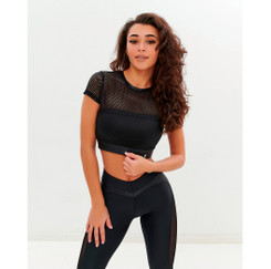 Кроп-топ Mini Rash Fresh "Black" Bona Fide