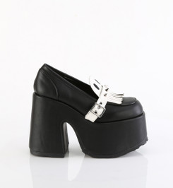 Туфли на платформе черные Demonia CAM58/BVL