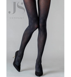 Колготки черные SILVER GLOSS 02 Gatta