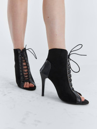 Туфли хилсы Shoes Stories черные HLS002/BLK