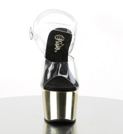 Босоножки Pleaser золотые ADO708/C/GCH