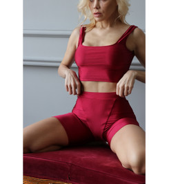 Велосипедки бордовые Galaxy Shark