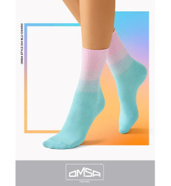 Носки бирюзовые Style 554 Omsa
