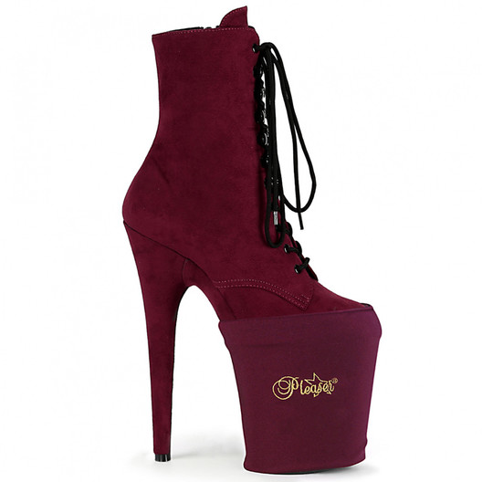 Pleaser suede outlet boots