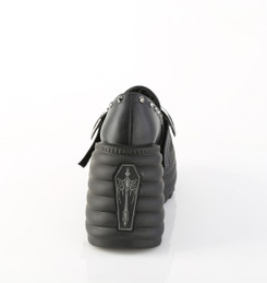 Туфли Demonia черные MOR56/BVL