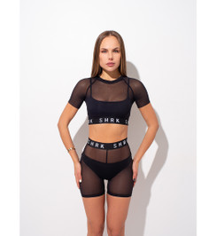 Велосипедки черные сетка SHRK Shark