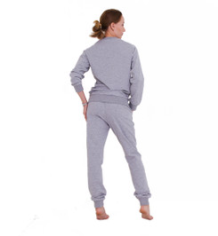 Свитшот серый меланж Crazy Fit