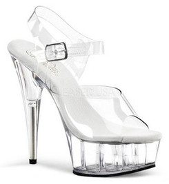 Стрипы Pleaser прозрачные DEL608/C/M