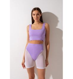 Шорты белая сетка Bike Shark