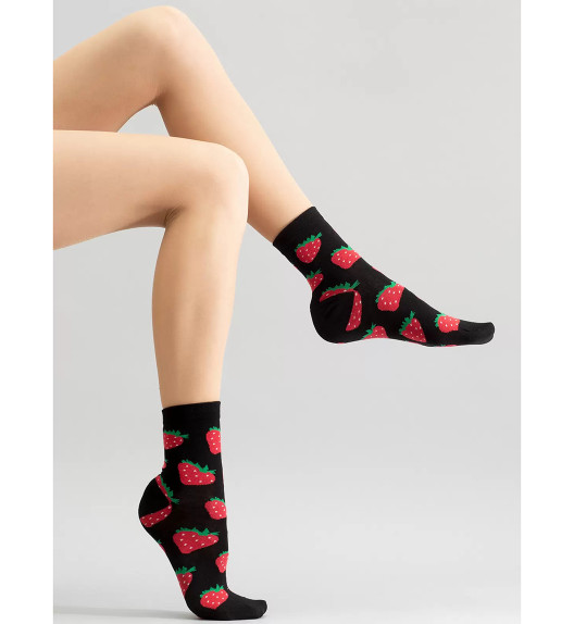Носки черные WS3 Soft Berry 005 Giulia