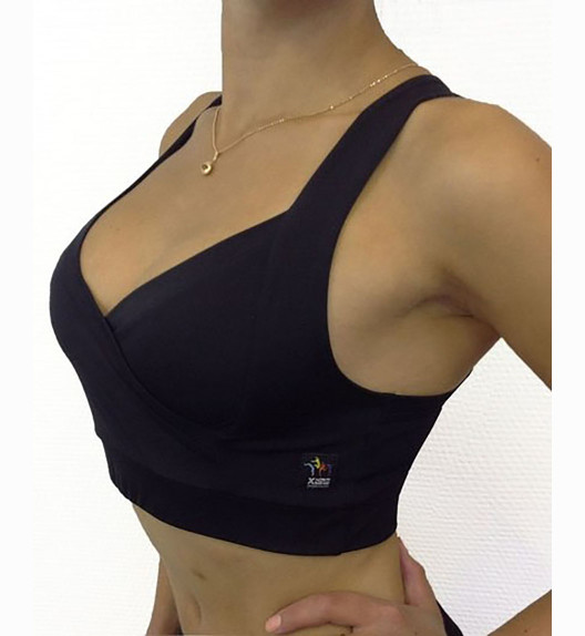 Топ черный Maxi Fit I-Style