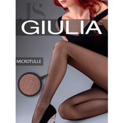 Колготки черные MICROTULLE Giulia
