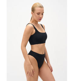 Топ черный mix Annet Shark