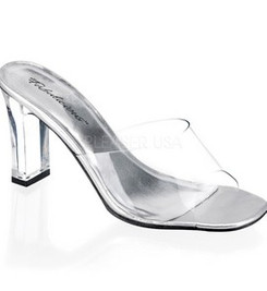 Босоножки Pleaser прозрачные ROM301/C