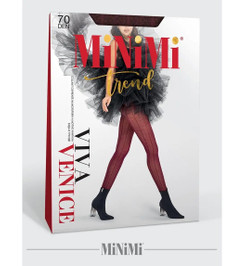 Колготки бордовые VIVA VENICE 70 Minimi