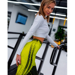 Лосины Classic Futuris "Yellow Neon" Bona Fide