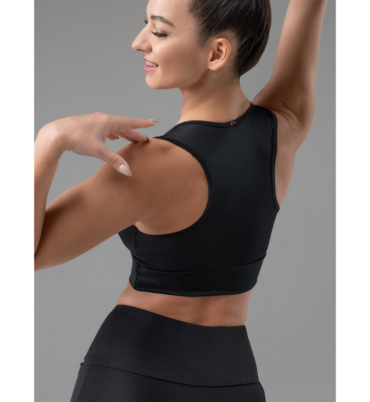 Топ черный TulipI-Style