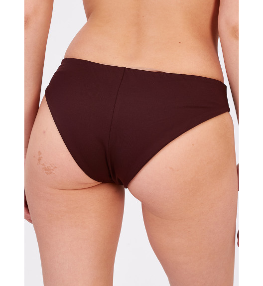 Шорты бордо V-line