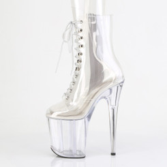 Ботильоны на платформе Pleaser прозрачные FLAM1020C/C/M