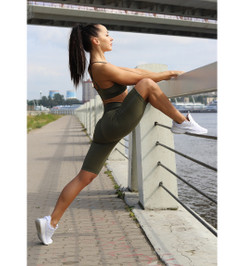 Велосипедки оливковые Panties I-Style