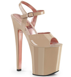 Стрипы Pleaser бежевые XTM809TT/ND/ND-ROGCH