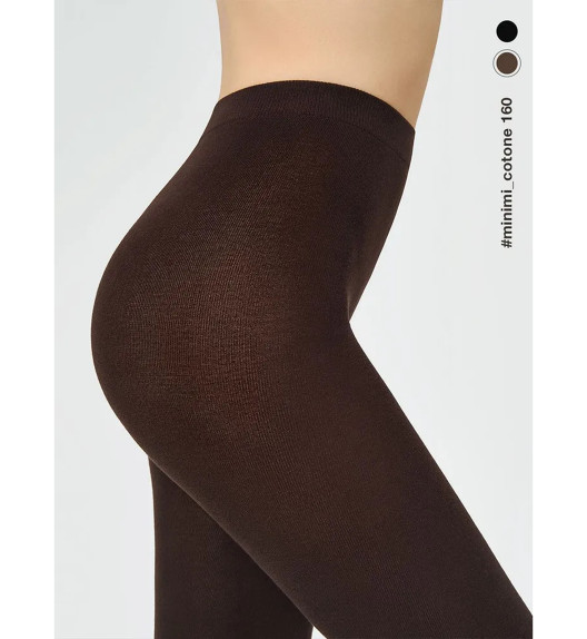 Колготки коричневые COTONE 160 Minimi