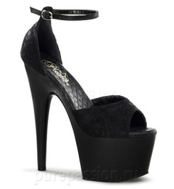 Босоножки Pleaser черные  ADO768/BSA-BLC/M