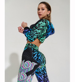 Лосины Classic Vibes "Blue" Bona Fide