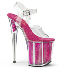 Стрипы Pleaser розовые FLAM808SRS/C/FS