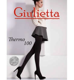 Колготки черные THERMO 100 Giulietta