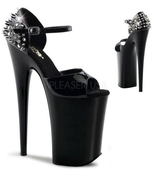 Стрипы Pleaser черные INF912SP/B/M