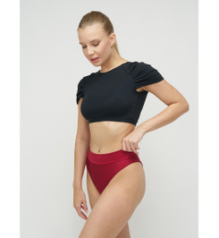 Шорты бордовые Bali Shark