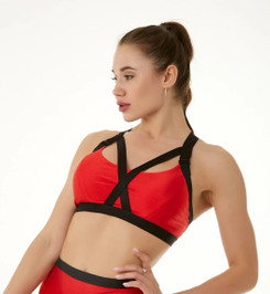 Топ красный Shibari Polerina
